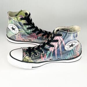 Converse Chuck Taylor Fern Hi Top Sneakers Shoes Cream Women 8 / Men 6